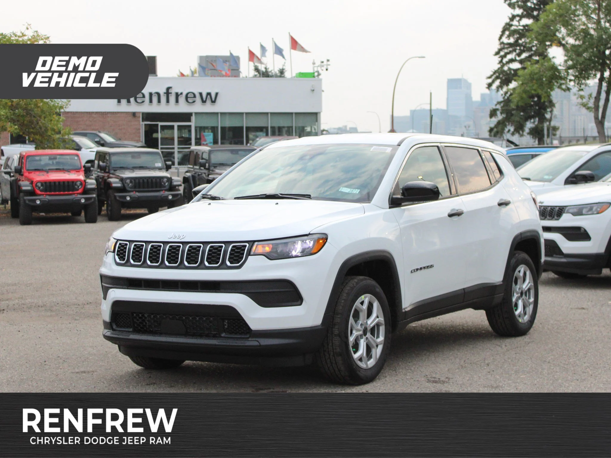 Used 2025 White Jeep Sport* 4x4 image 1