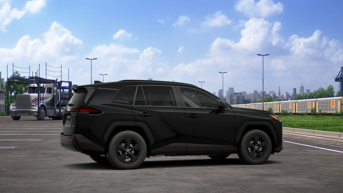 New 2026 Midnight Black Metallic Toyota LE image 11