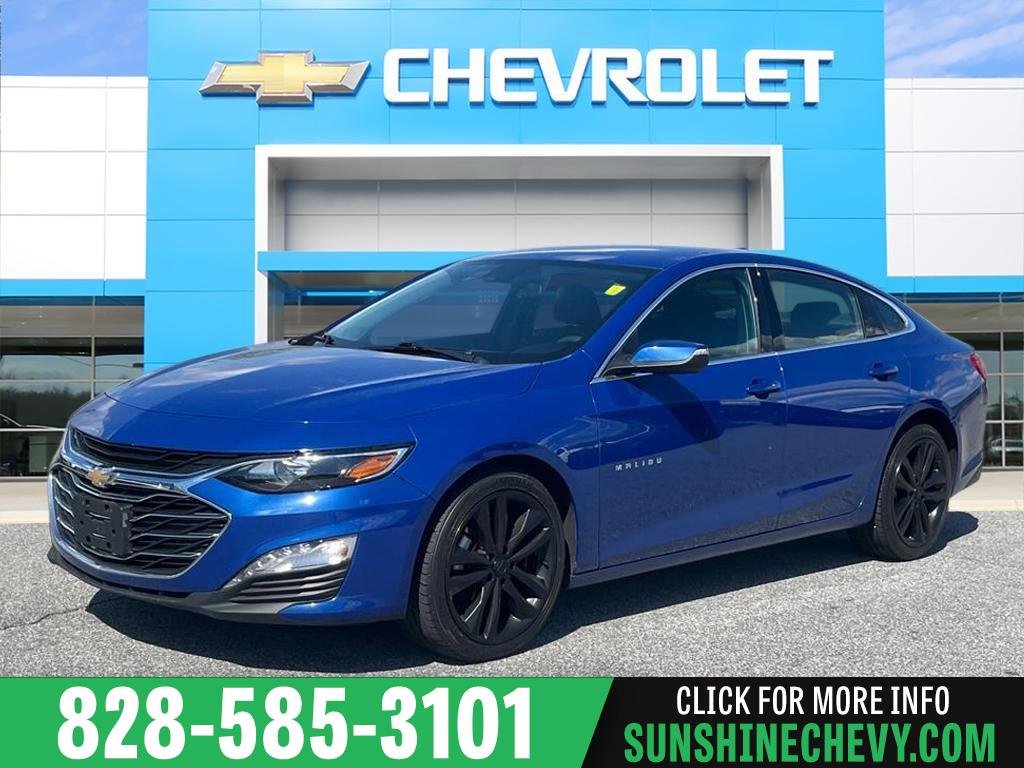 Used 2023 Riverside Blue Metallic Chevrolet LT image 1