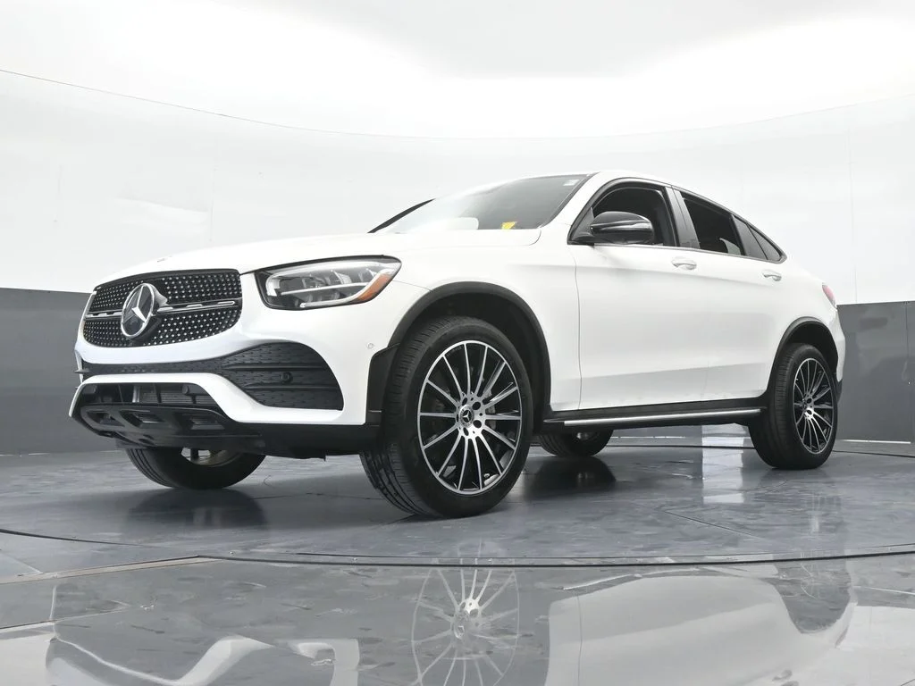 Used 2022 Diamond White Mercedes-Benz GLC 300 Coupe image 68