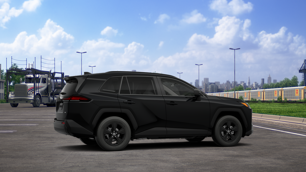 New 2026 Midnight Black Metallic Toyota LE image 11