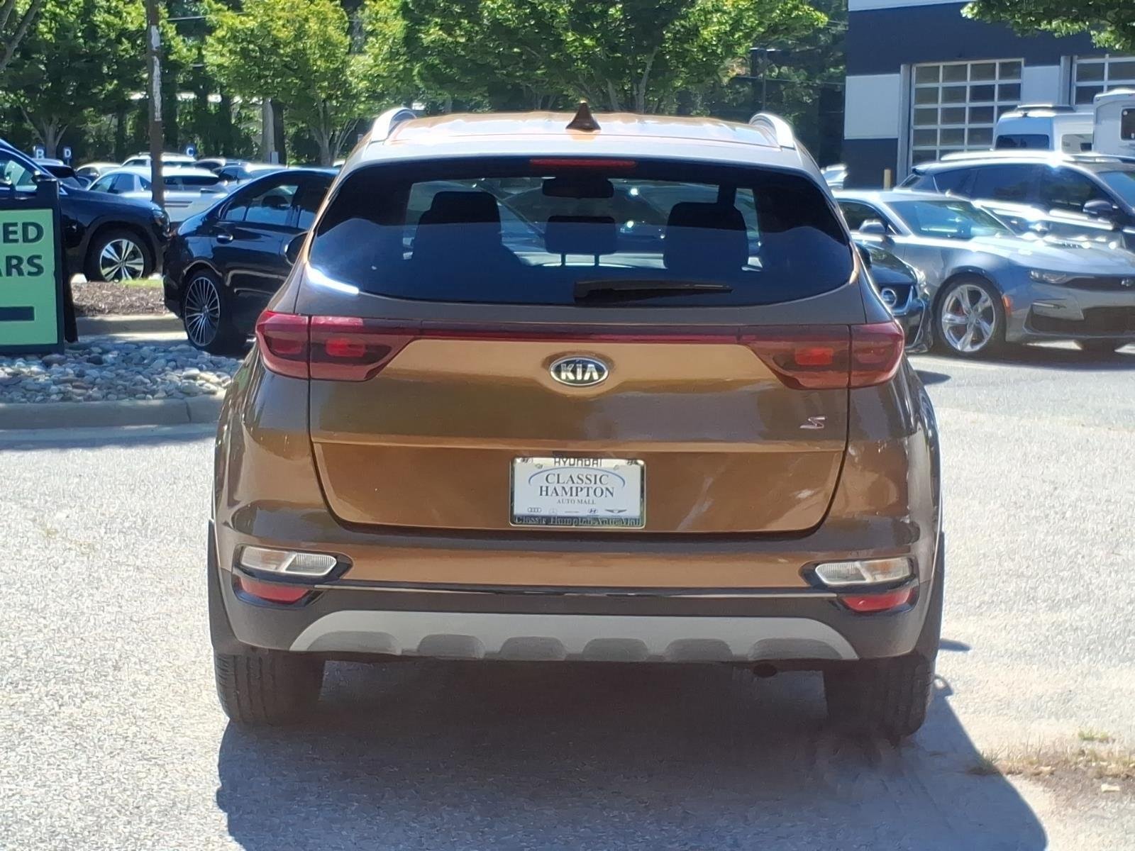 Used 2020 Burnished Copper Kia S image 9