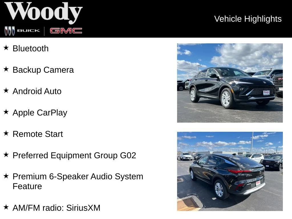 New 2026 Ebony Twilight Metallic Buick Preferred image 3