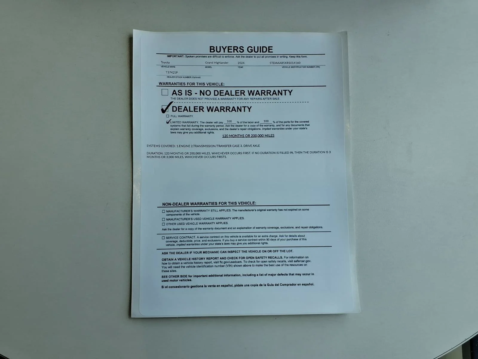 Certified Used 2024 Pearl Toyota Limited image 33