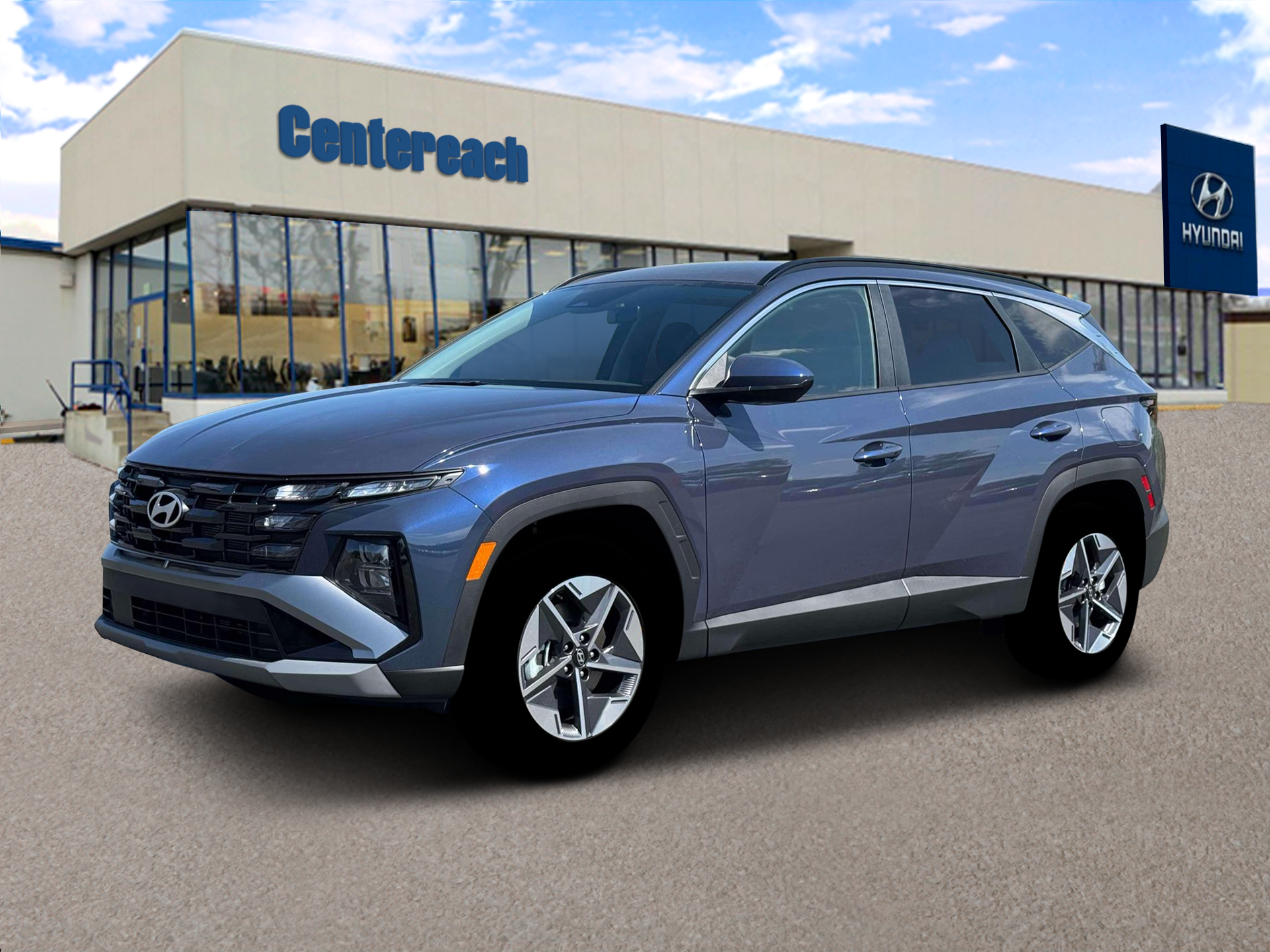 New 2026 Atlantis Blue Hyundai SEL Plus AWD image 2