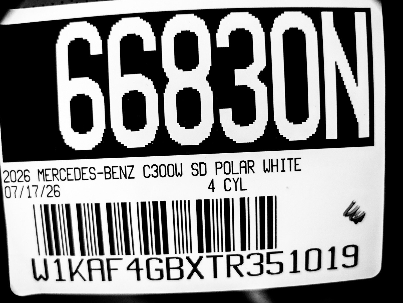 New 2026 Polar White Mercedes-Benz C 300 image 23