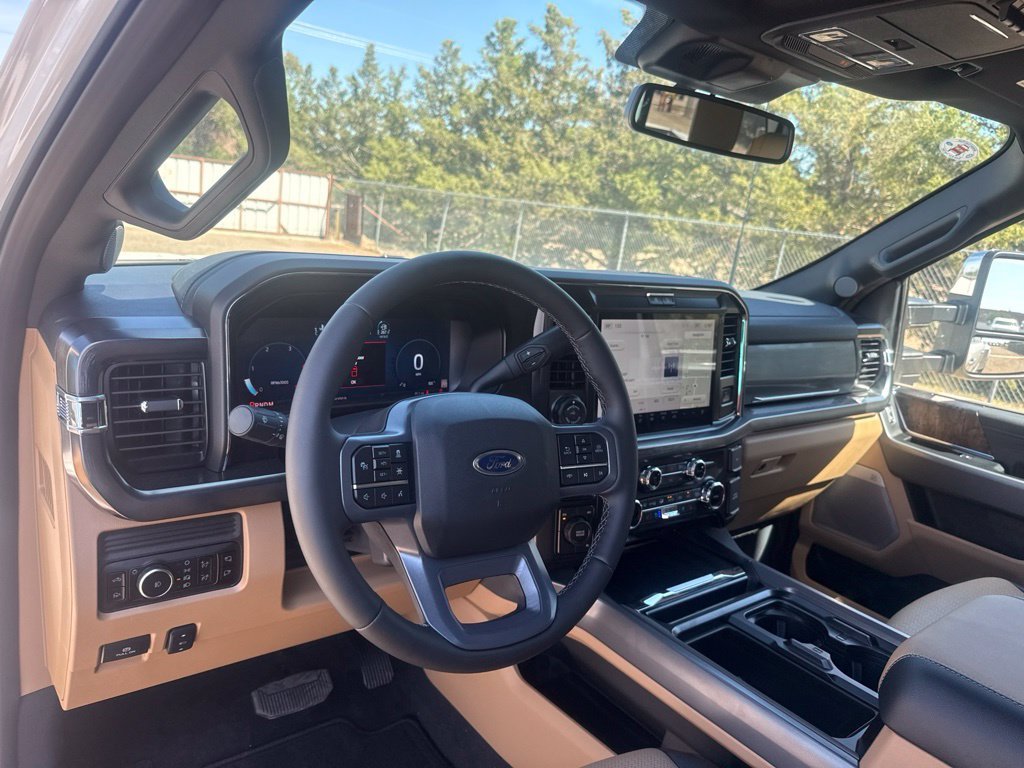 New 2026 Star White Metallic Tri-Coat Ford Lariat image 16