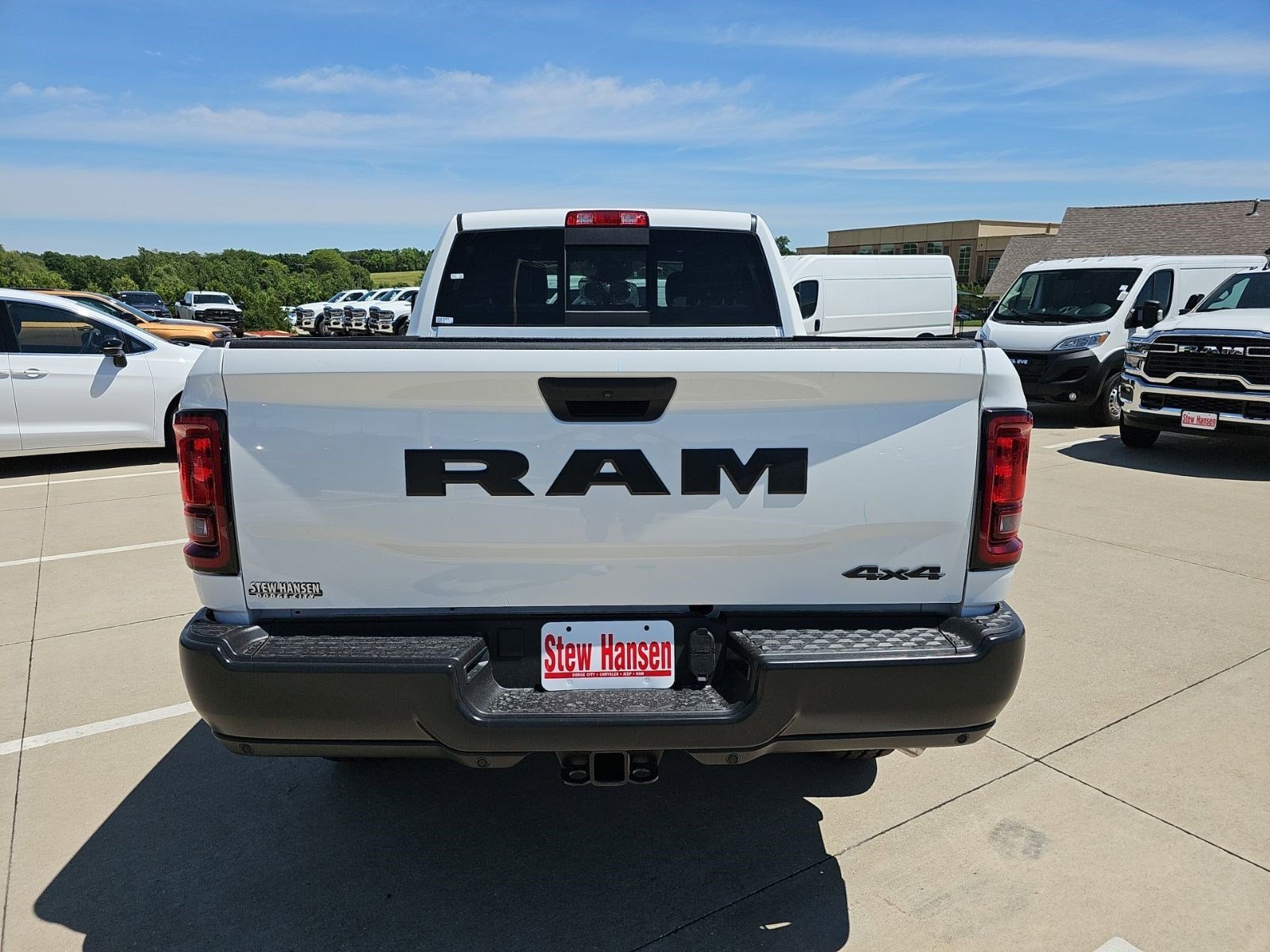 New 2026 Bright White Clearcoat Ram Tradesman image 4