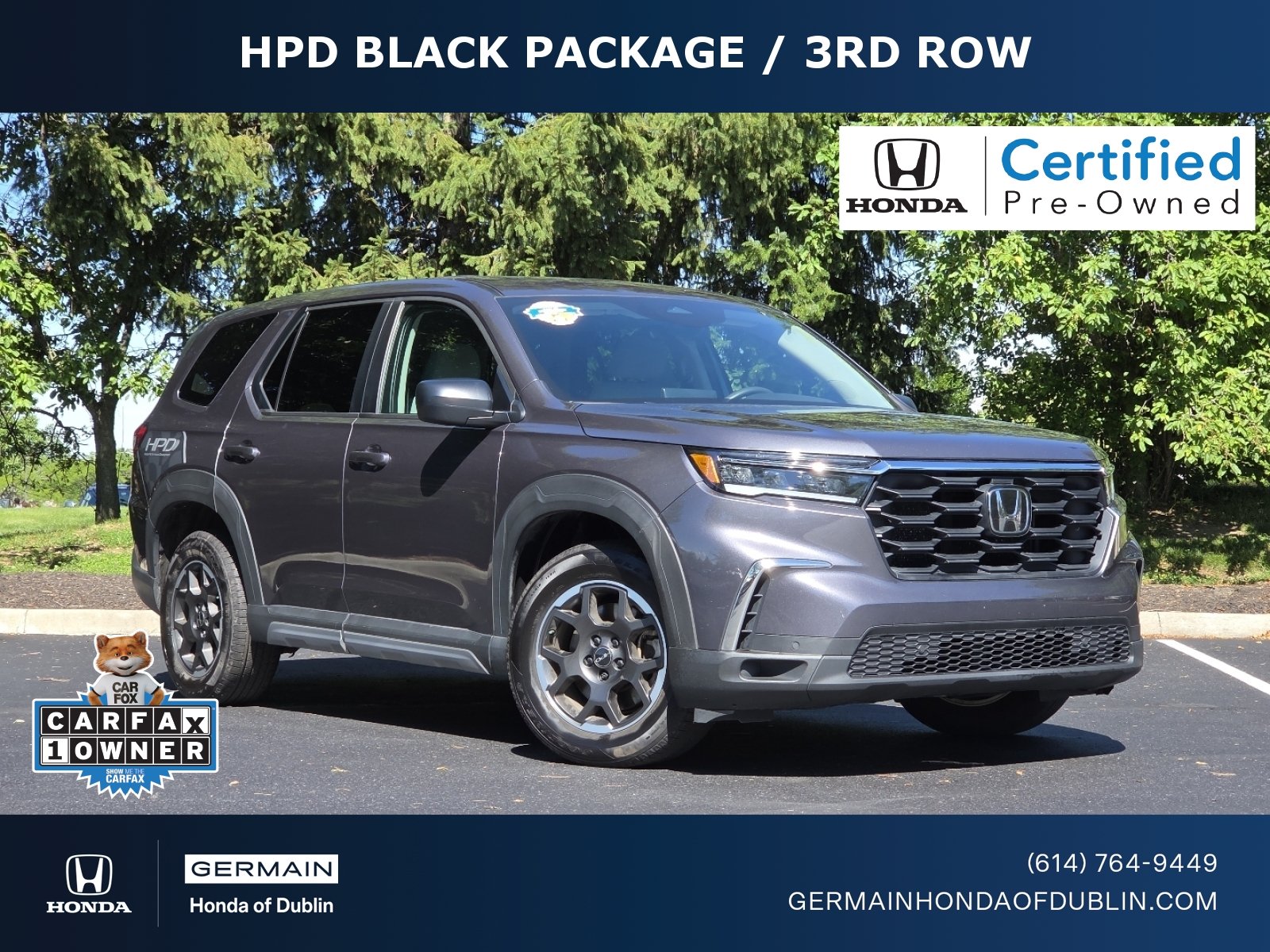 Certified Used 2023 Modern Steel Metallic Honda LX image 1