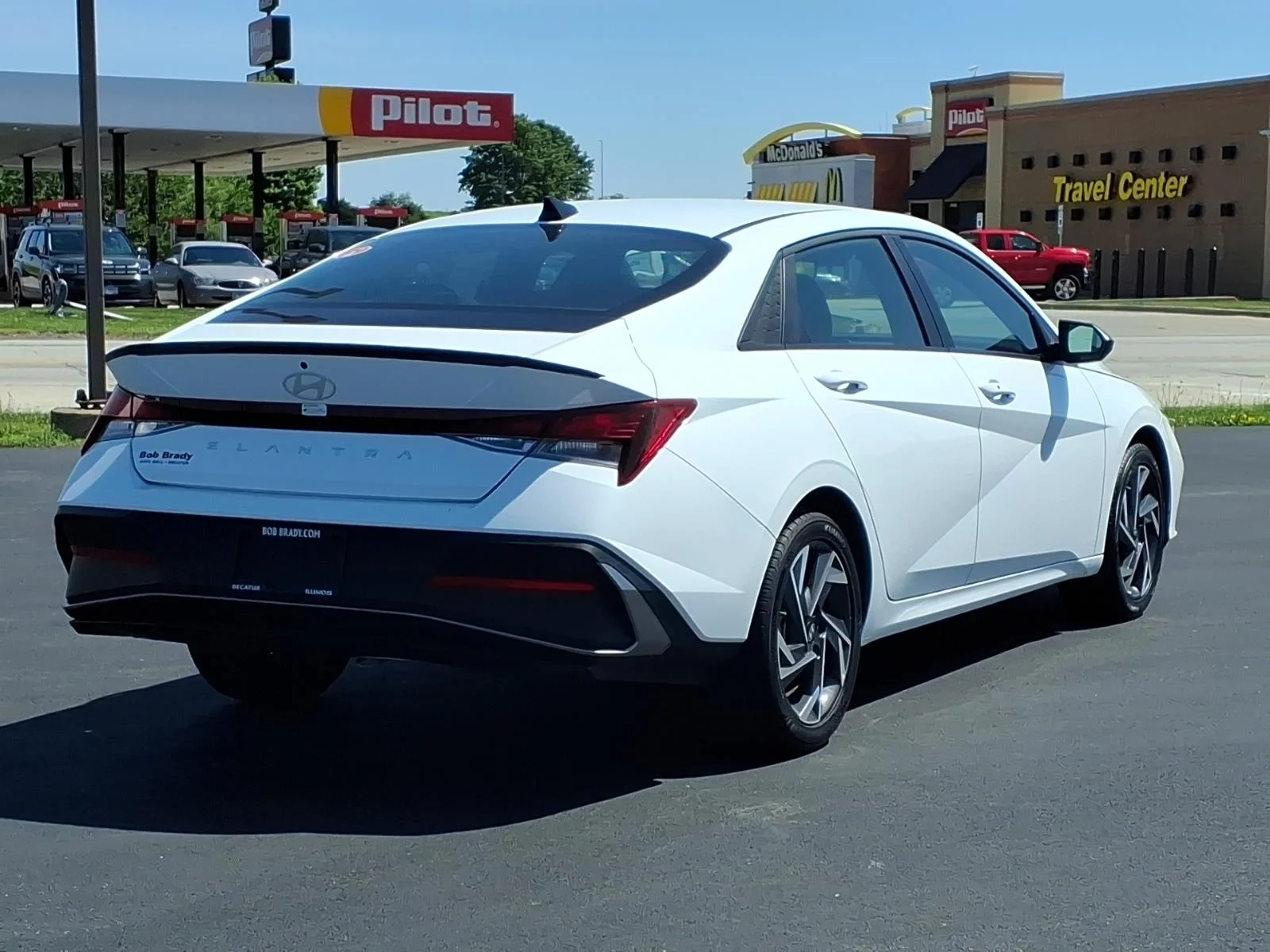Used 2025 Serenity White Pearl Hyundai SEL Sport image 11