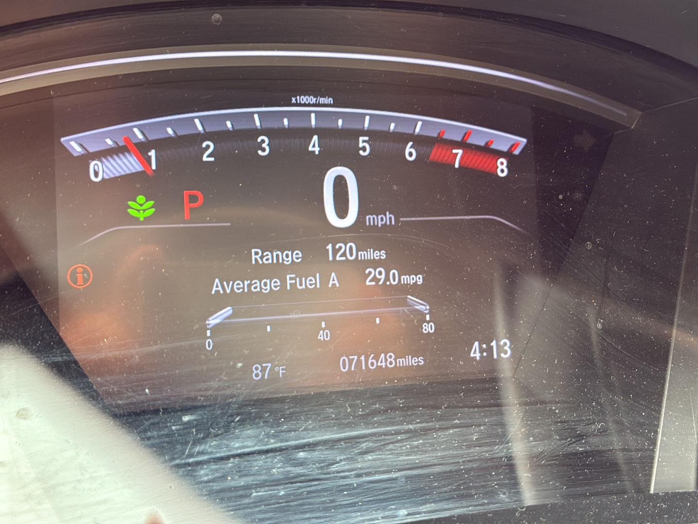 Used 2019 Lunar Silver Metallic Honda EX image 2