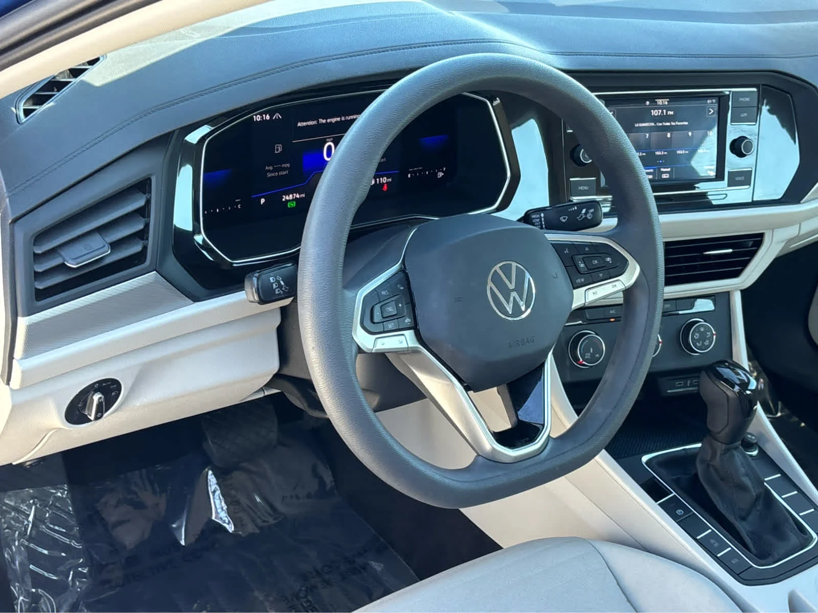 Certified Used 2023 Rising Blue Metallic Volkswagen S image 8