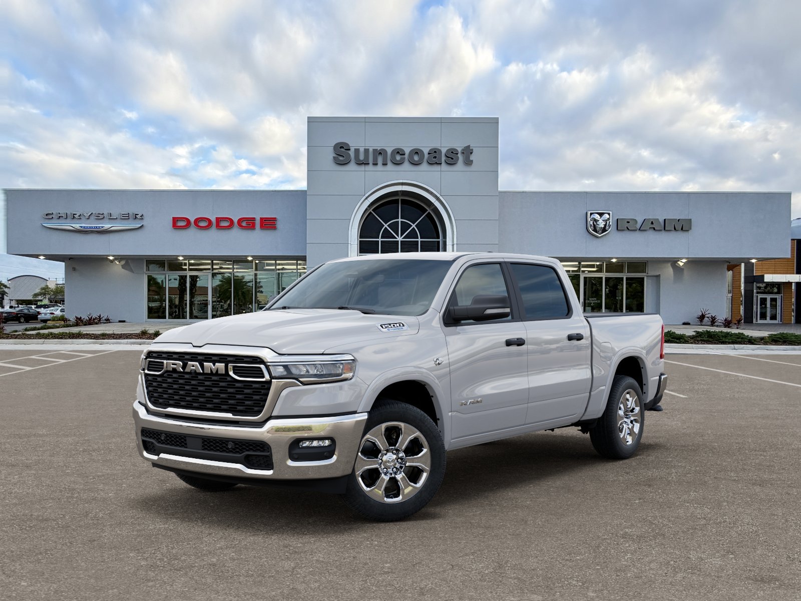 New 2026 Bright White Clear-Coat Exterior Paint RAM Big Horn/Lone Star image 34