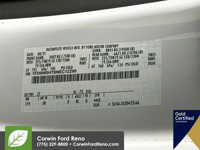 Used 2022 Oxford White Ford Lariat image 36