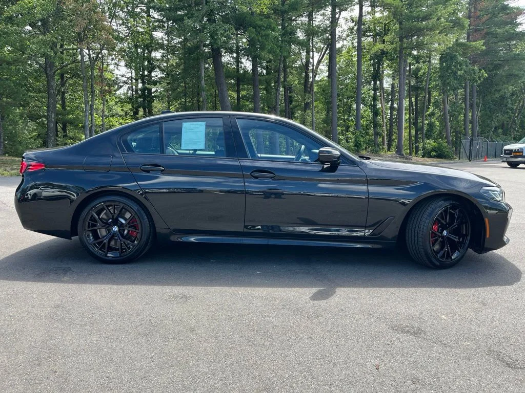 Certified Used 2023 Black Sapphire Metallic BMW 540i xDrive image 8
