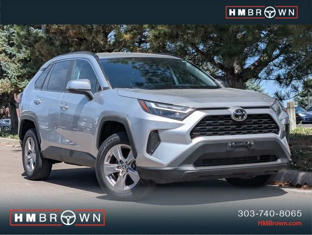 Used 2023 Silver Sky Metallic Toyota XLE image 1