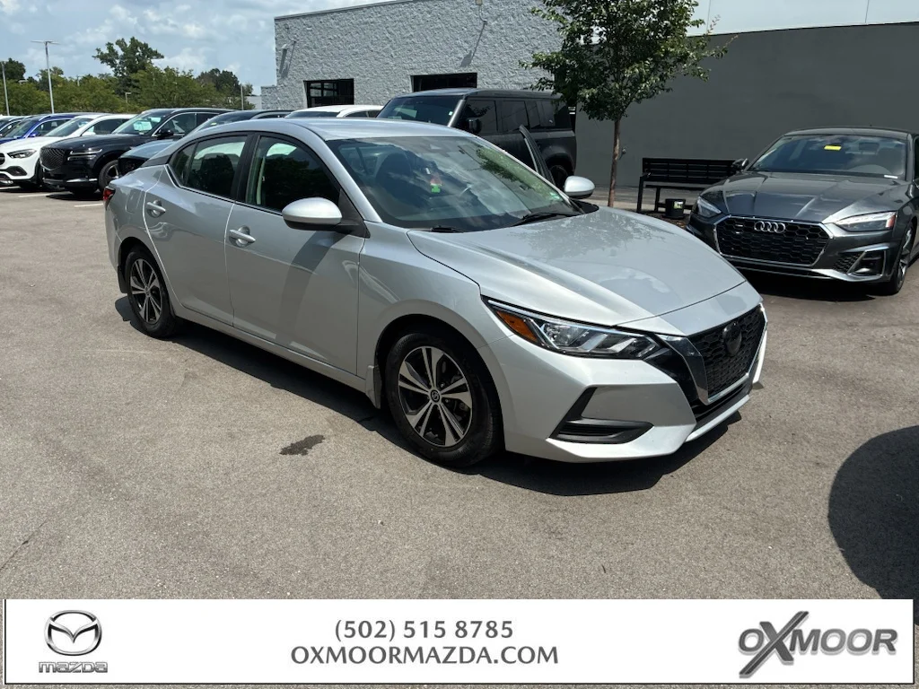 Used 2023 Brilliant Silver Metallic Nissan SV image 1