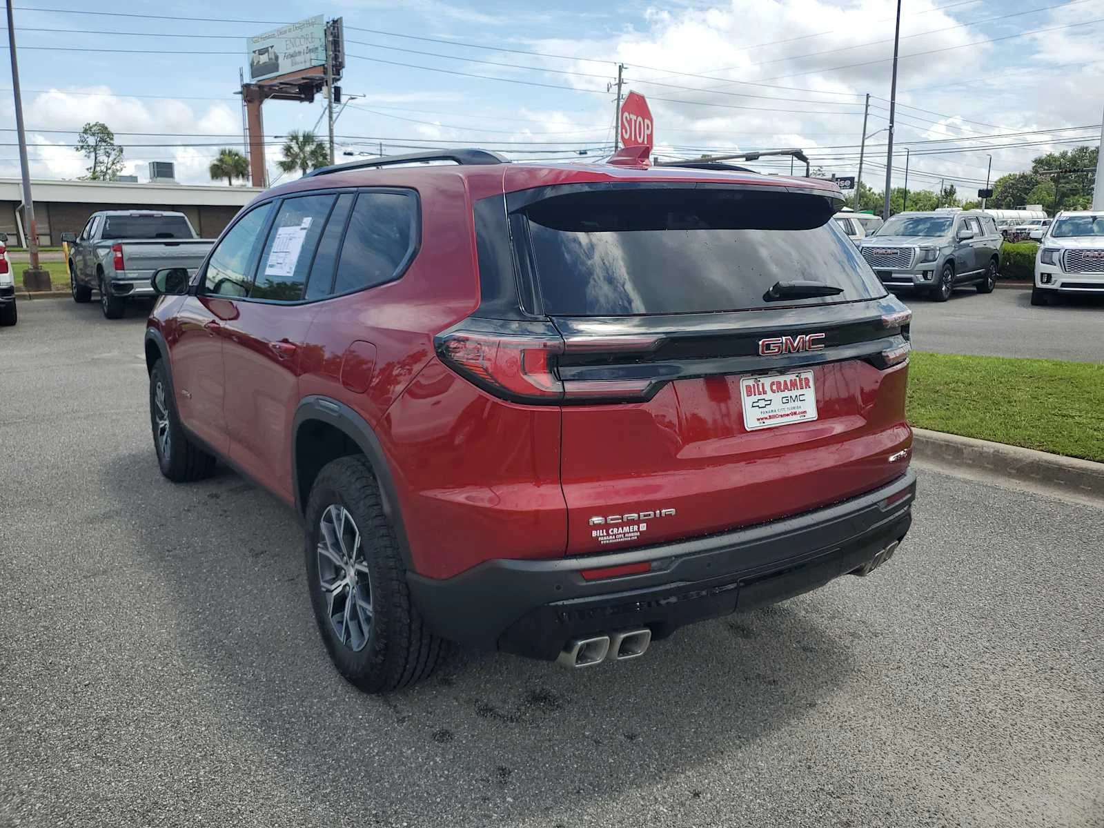 New 2026 Volcanic Red Tintcoat GMC AT4 image 3
