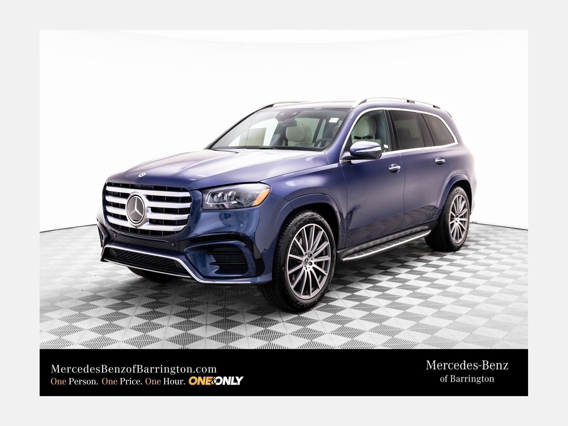 New 2026 Twilight Blue Metallic Mercedes-Benz GLS 580 image 1