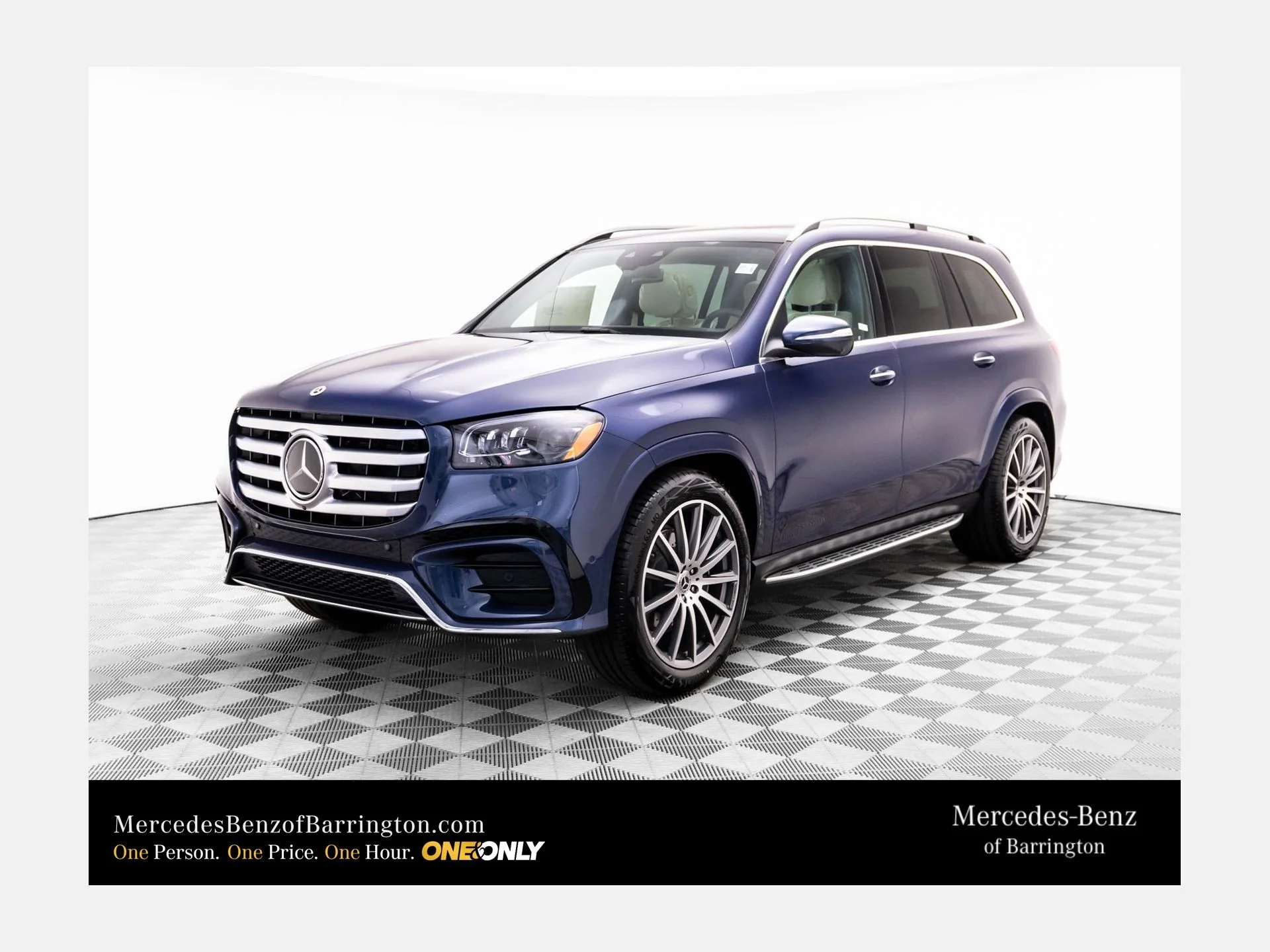 New 2026 Blue Mercedes-Benz GLS 580 image 1