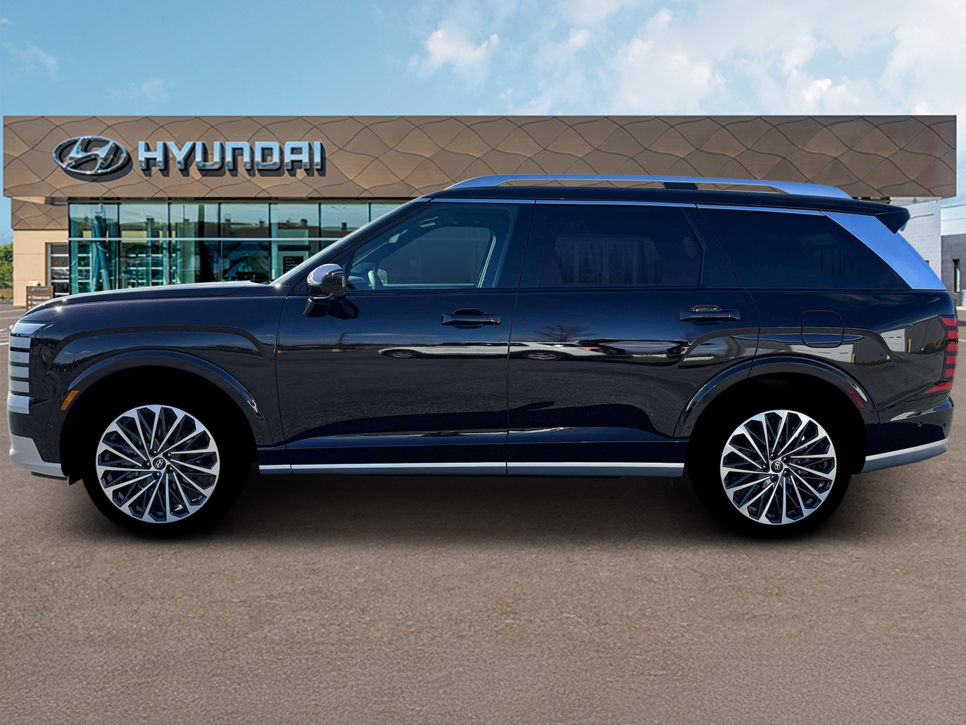 New 2026 Galaxy Maroon Pearl Hyundai Calligraphy image 3