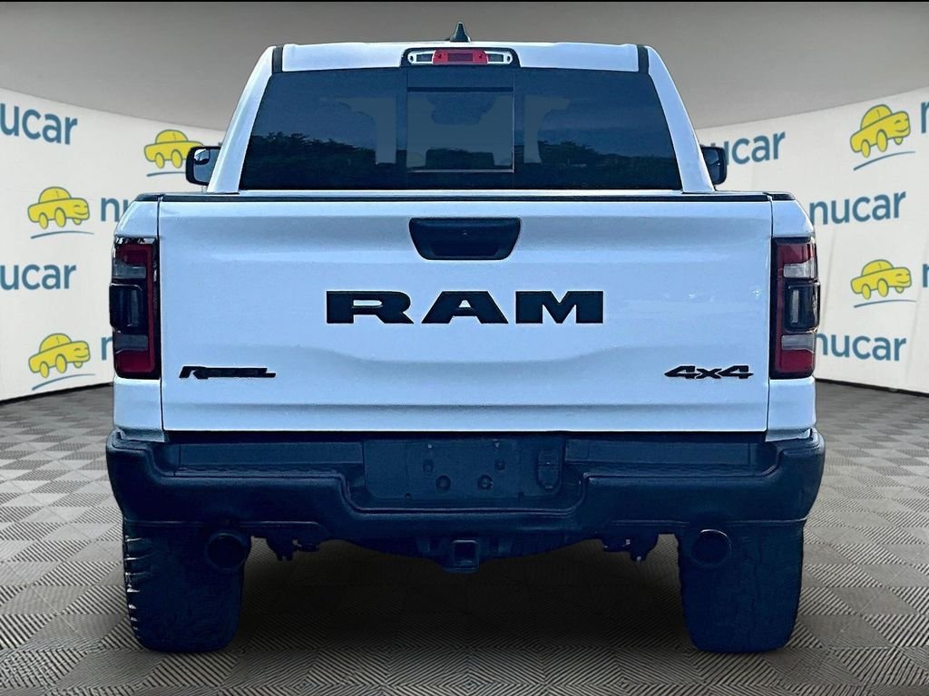 Used 2021 Bright White Clearcoat Ram Rebel image 5