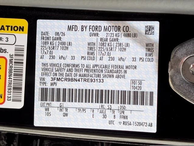 New 2026 Shadow Black Ford Big Bend® image 51