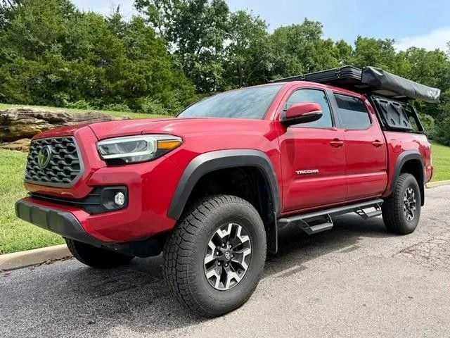 Used 2022 Red Toyota TRD Off-Road image 3