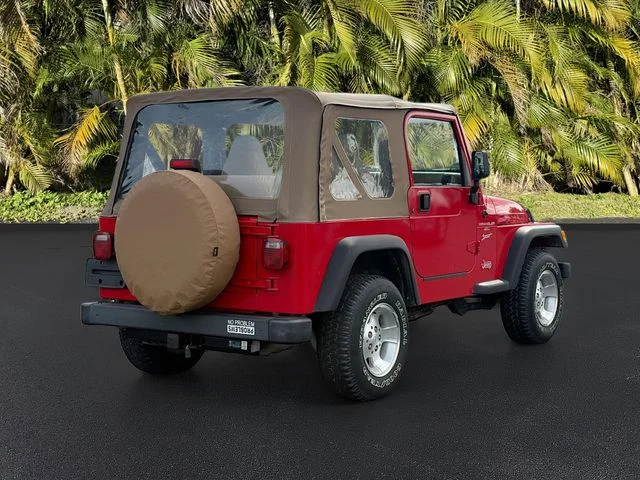 Used 2001 Red Jeep Sport image 4