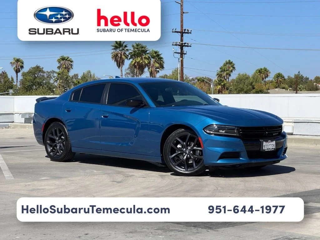 Used 2023 Blue Dodge SXT image 1