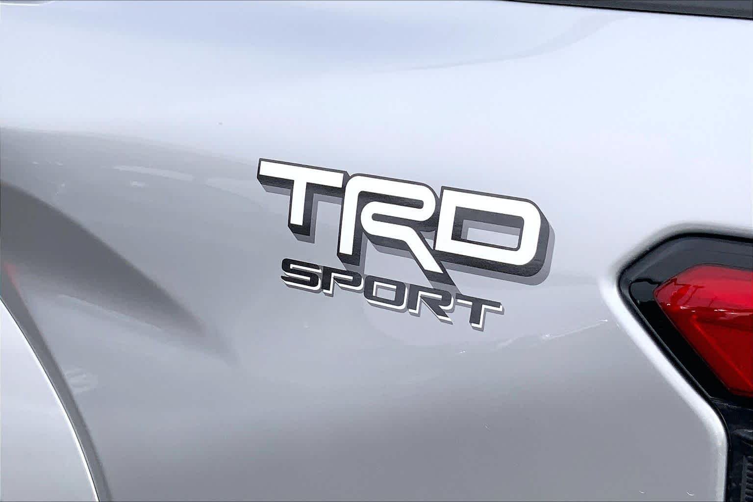 Used 2024 Celestial Silver Metallic Toyota TRD Sport image 10