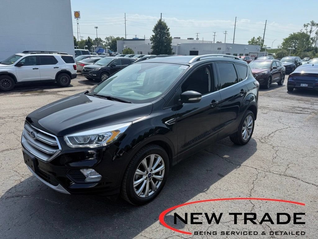 Used 2017 Shadow Black Ford Titanium image 1