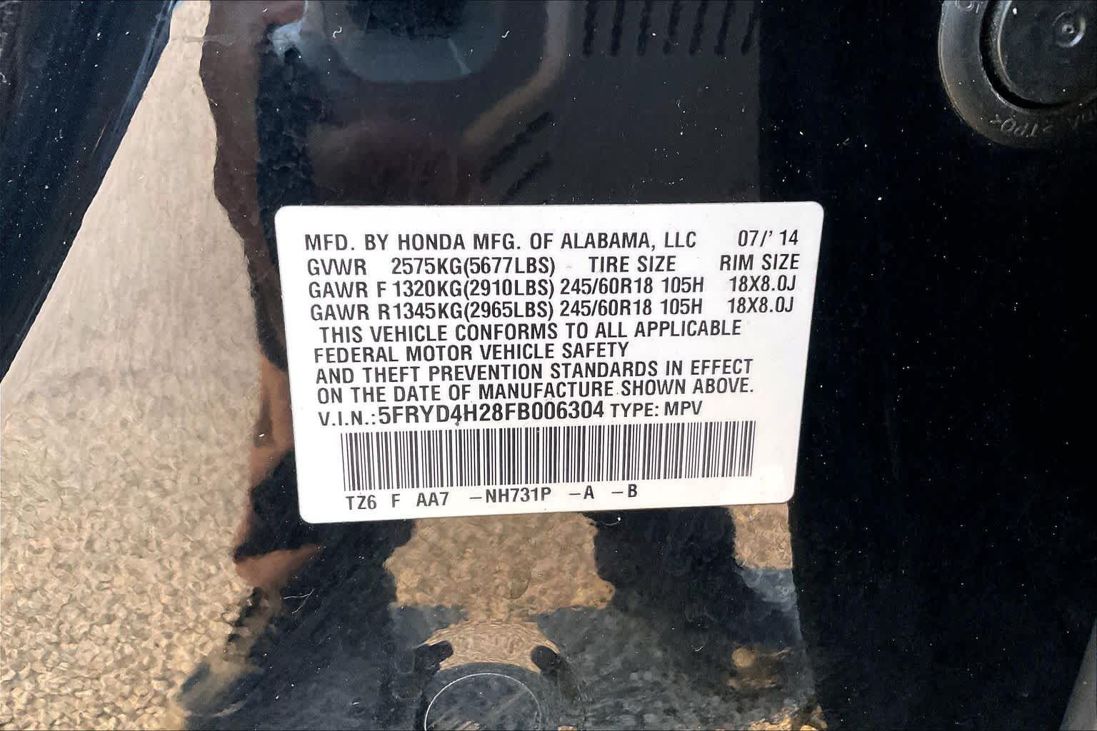 Used 2015 Crystal Black Pearl Acura  image 33