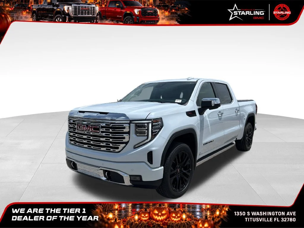 New 2026 Glacier White Tricoat GMC Denali image 1