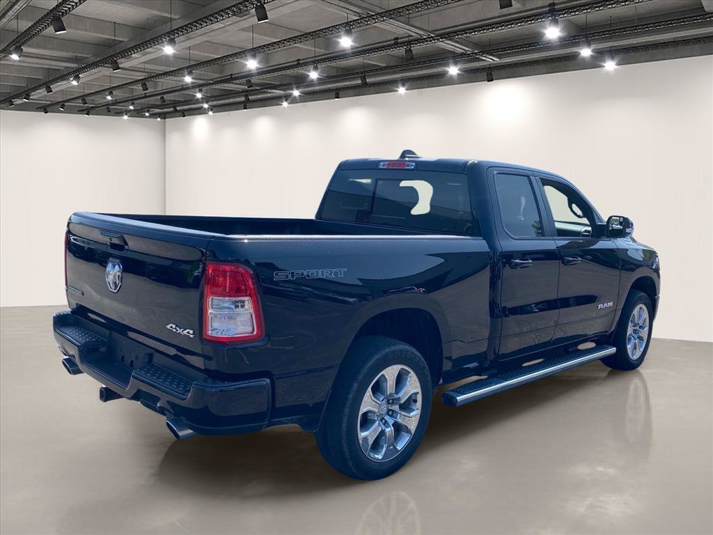 Used 2021 Diamond Black Crystal Pearlcoat Ram Big Horn image 7