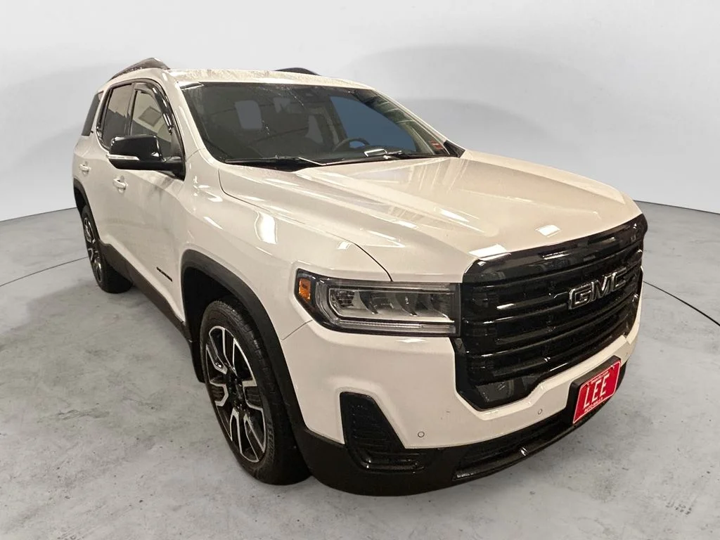 Used 2021 Summit White GMC SLE image 8