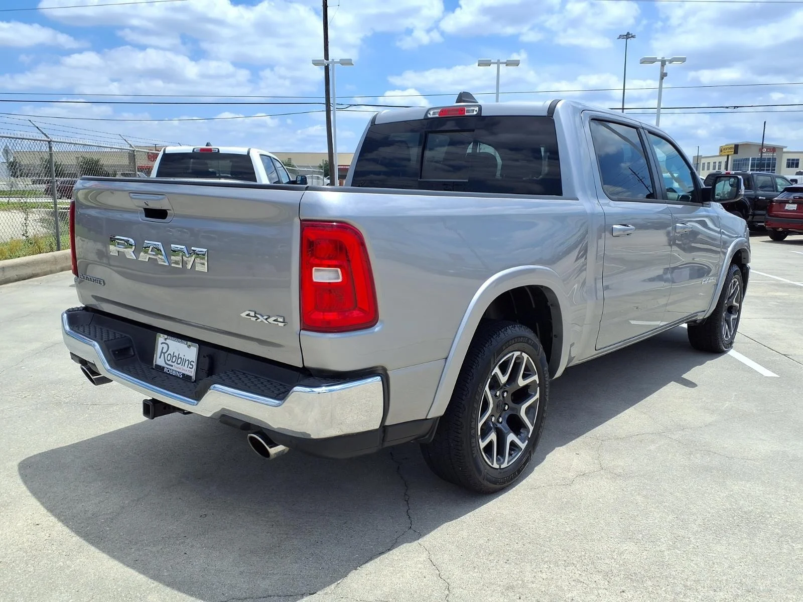 2025 Ram 1500 Laramie Silver at Robbins Nissan