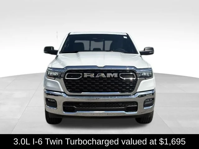 New 2026 Bright White Clearcoat RAM Big Horn/Lone Star image 3