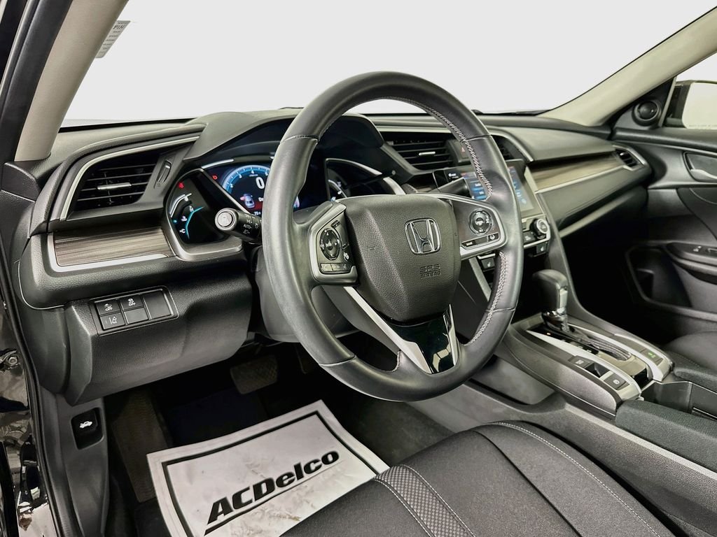 Used 2019 Crystal Black Pearl Honda EX image 10