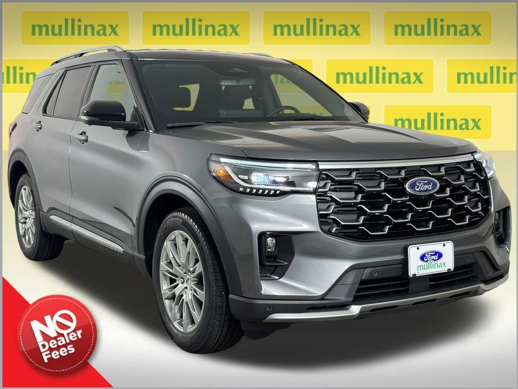 New 2026 Gray Ford Platinum image 1