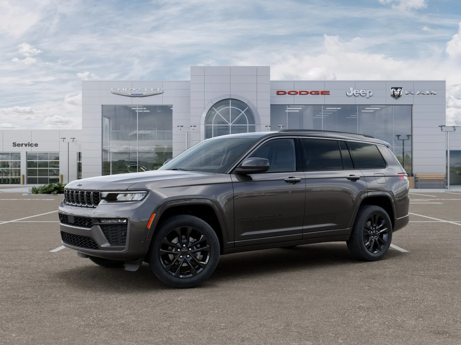 New 2026 Baltic Gray Metallic Clear-Coat Exterior Paint Jeep Limited Reserve image 60