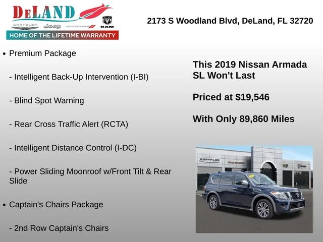 Used 2019 Blue Nissan SL image 6