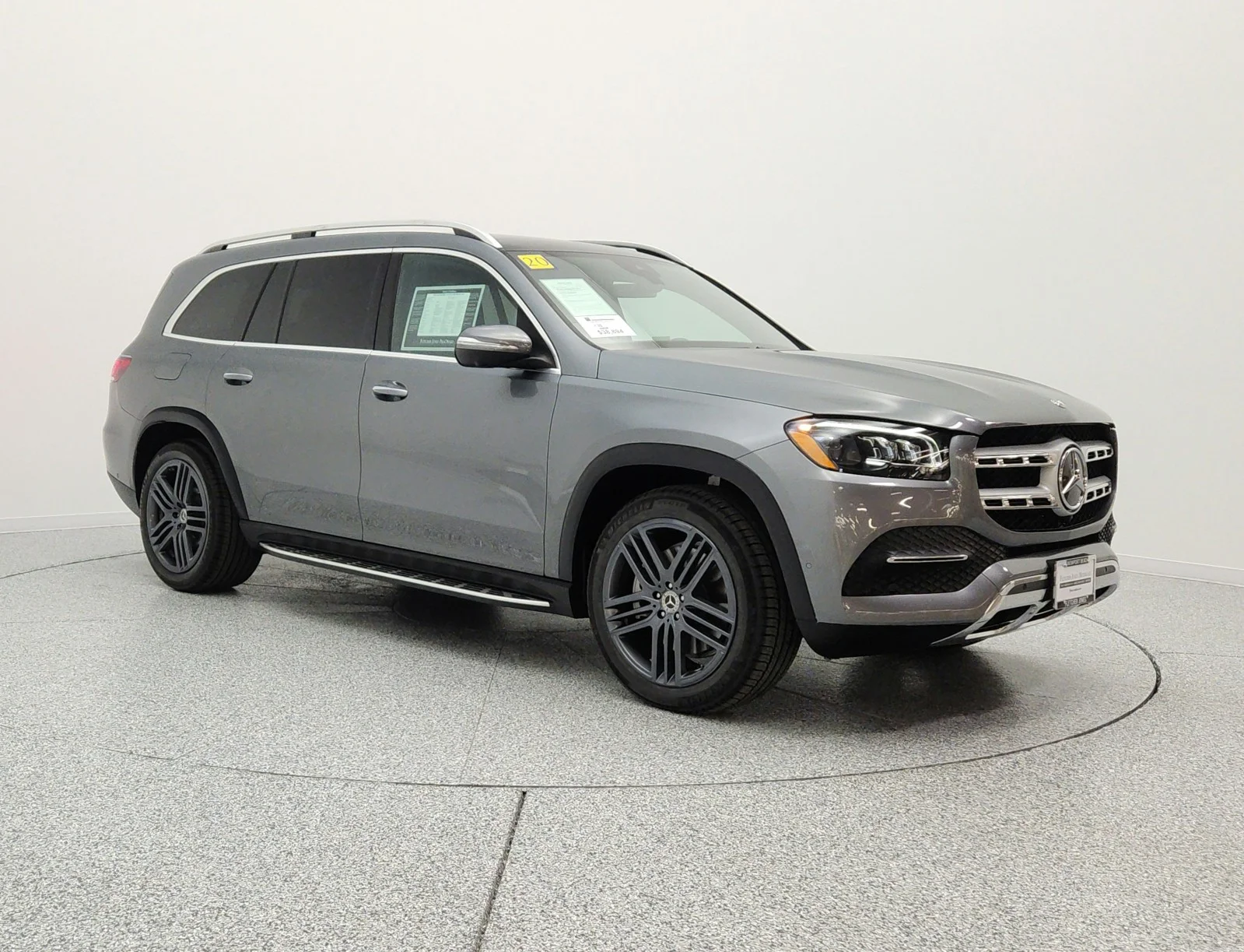 Used 2020 Selenite Grey Metallic Mercedes-Benz GLS 450 4MATIC® SUV image 3