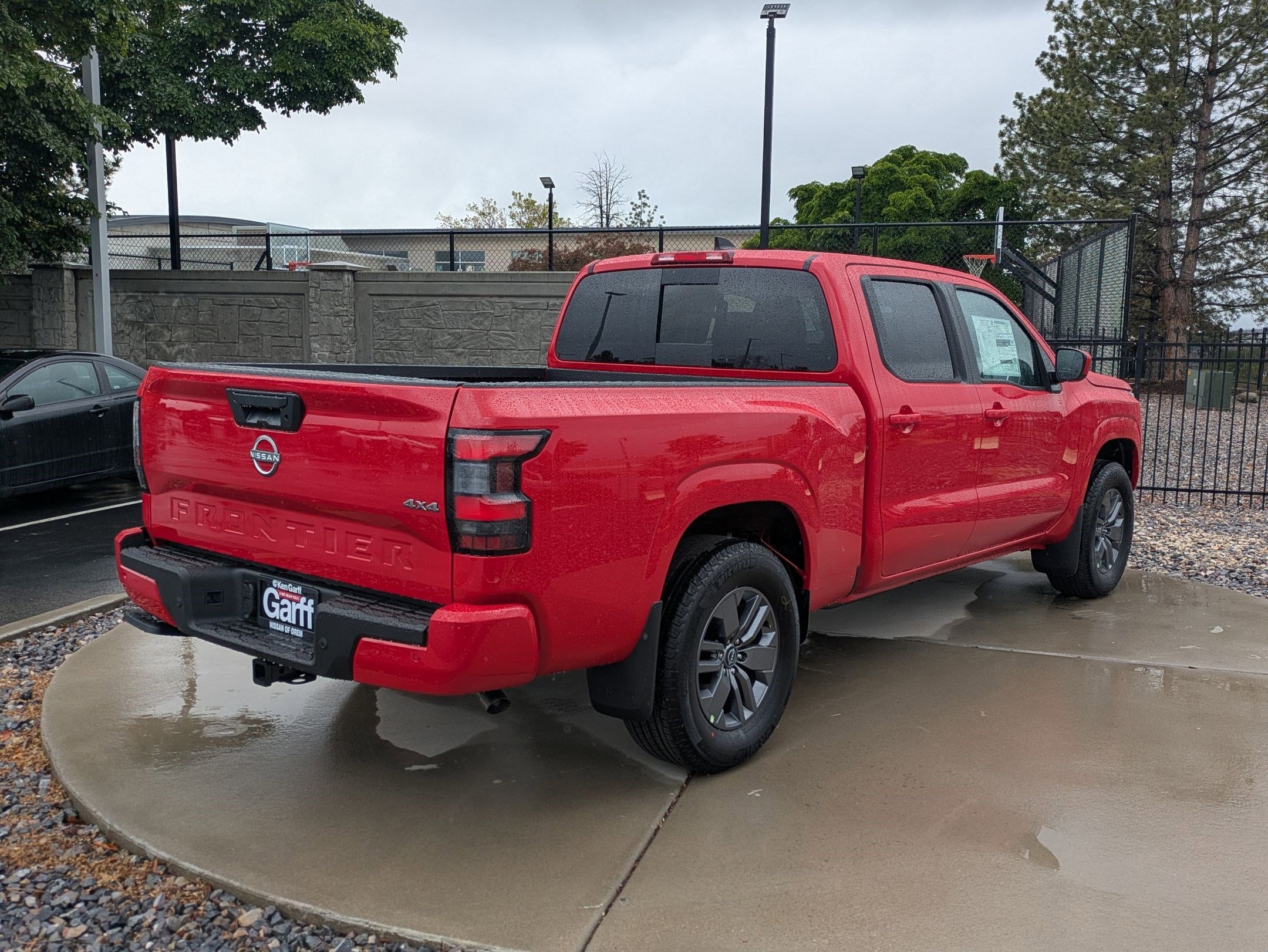 New 2026 Red Alert Nissan Crew Cab SV Long Bed image 3