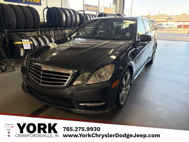 Used 2012 Blue Mercedes-Benz E 350 image 1