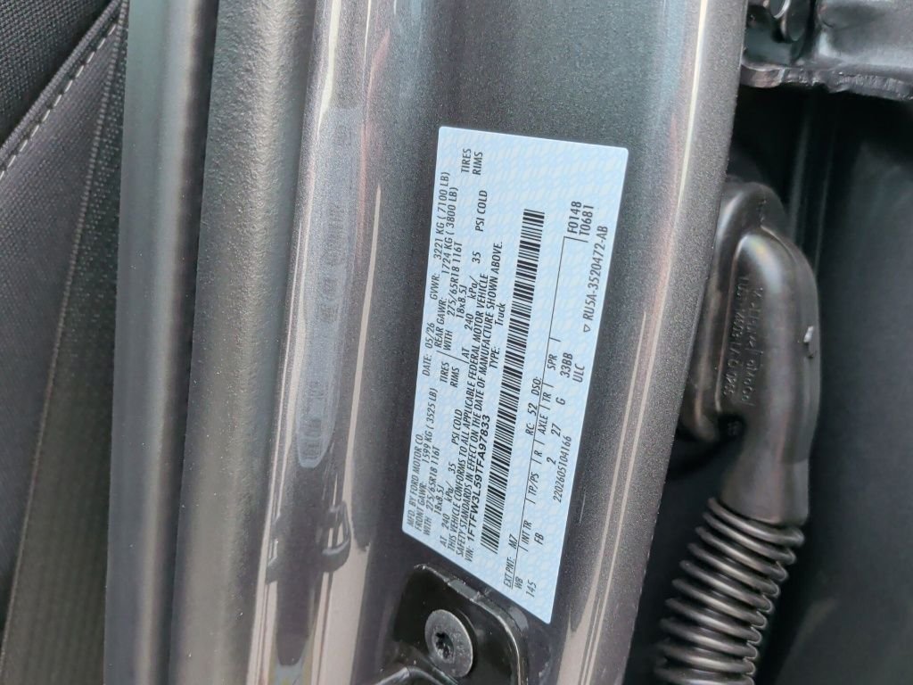 New 2026 Carbonized Gray Metallic Ford XLT image 48