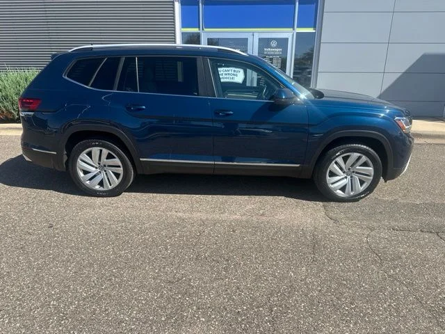 Used 2021 Volkswagen Atlas SEL with VIN 1V2ER2CA5MC548140 for sale in Inver Grove Heights, Minnesota