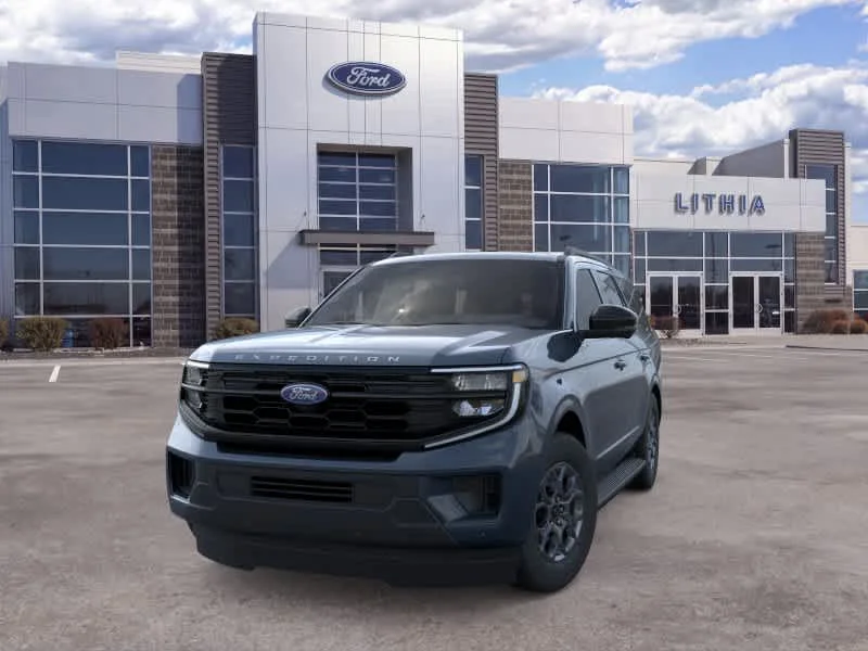 New 2026 Stone Blue Metallic Ford Active image 2