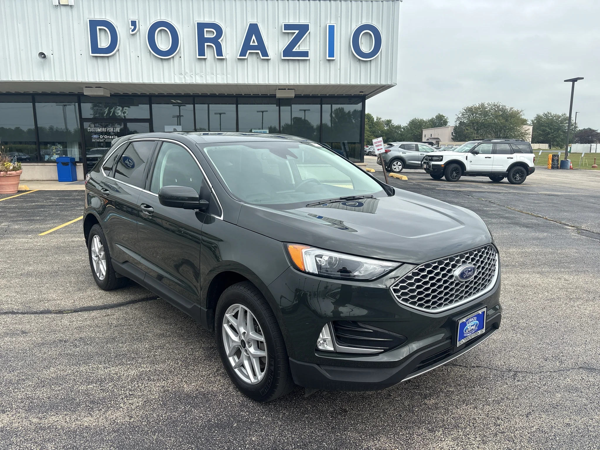 Green 2024 Ford Edge SUV / Crossover All-Wheel Drive