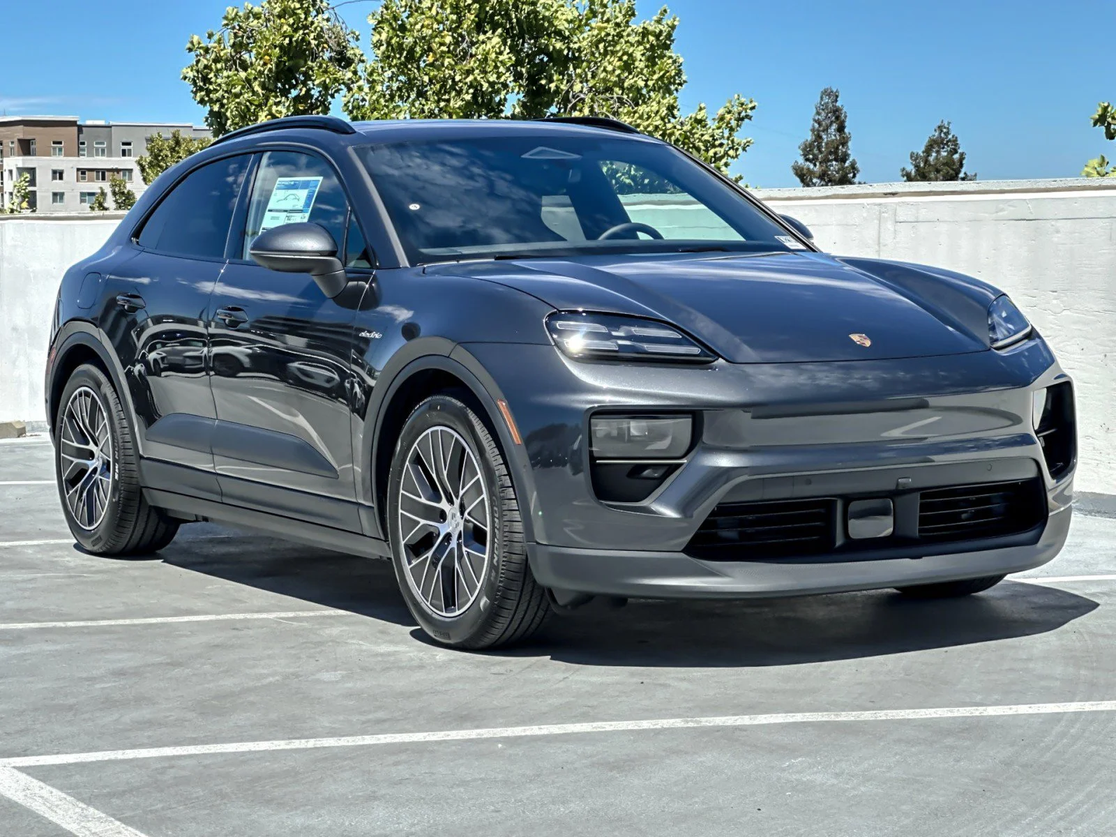 New 2026 Volcano Grey Metallic Porsche 4 Electric image 10